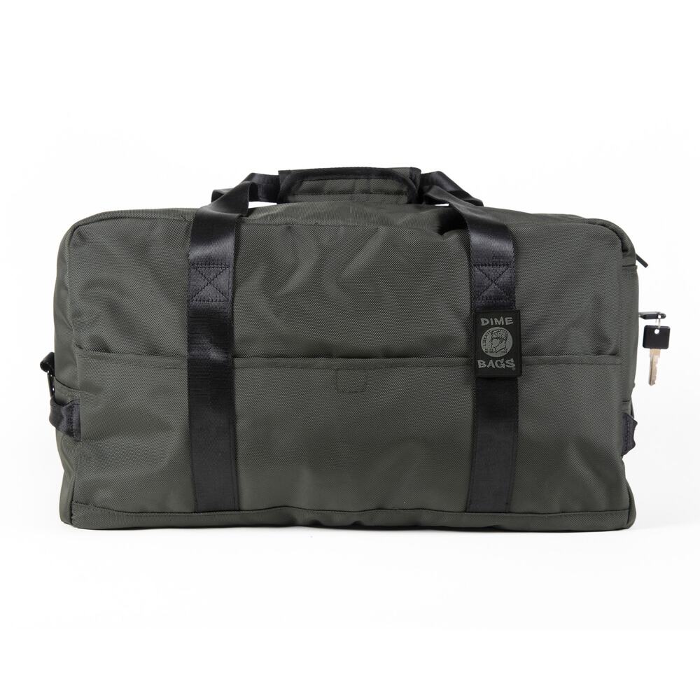 Dime Bags The Associate (Green Smell-Proof Key lock Duffle Bag 20" x 12" x 8 NEW